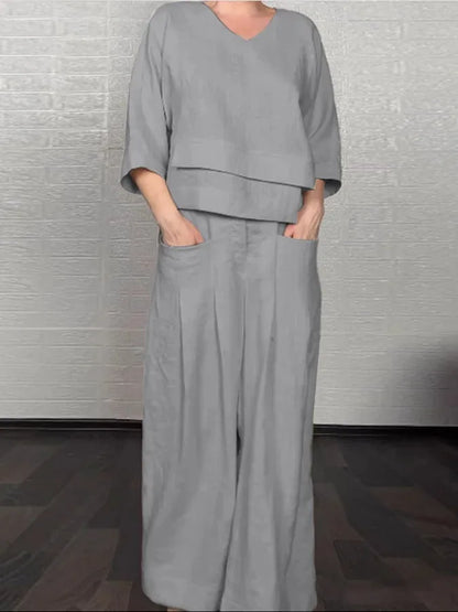 Women’s Cotton Linen Set