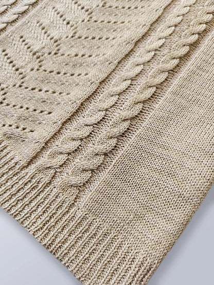 Breeze Knit Hollow V-Neck Tank