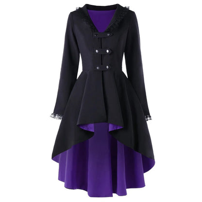 Shadow Flair Lace Trench Coat