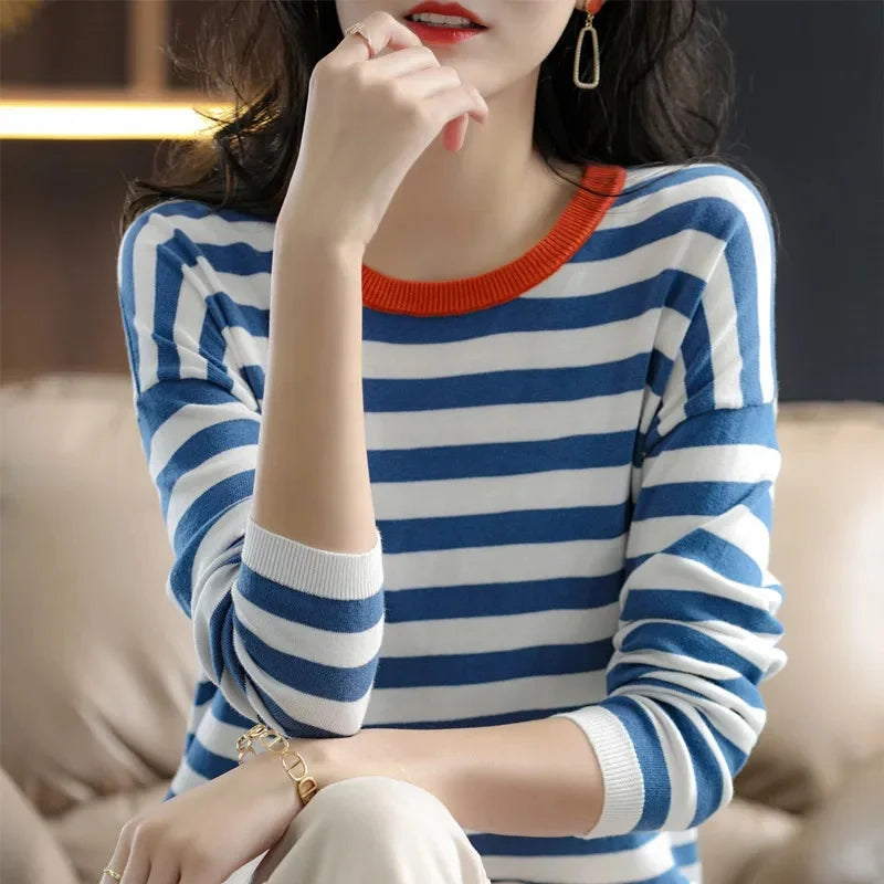 Classic Striped Cotton Tee