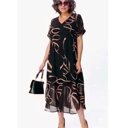 Printed Casual Summer Dress