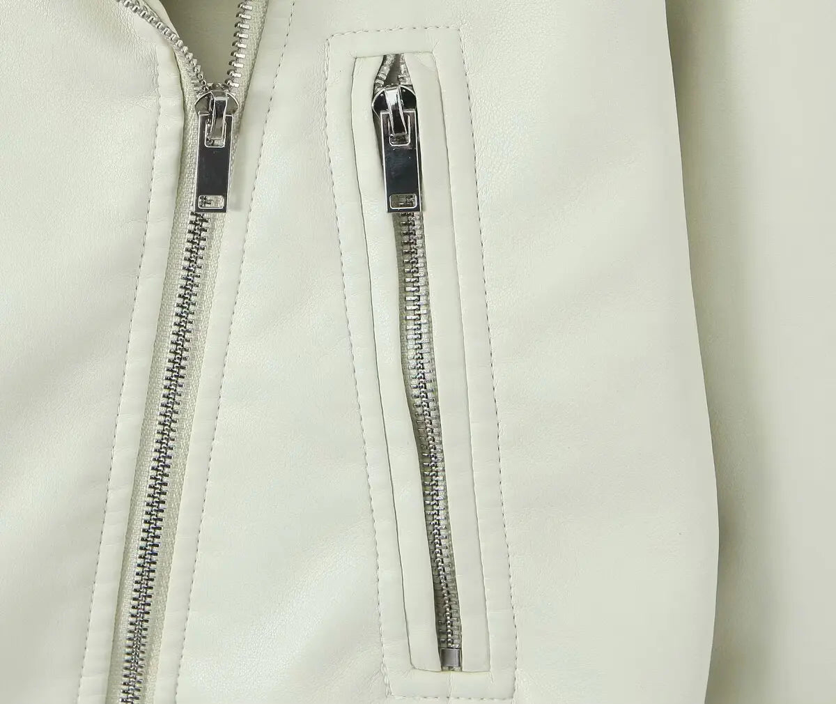 Chic Rider Short PU Leather Jacket