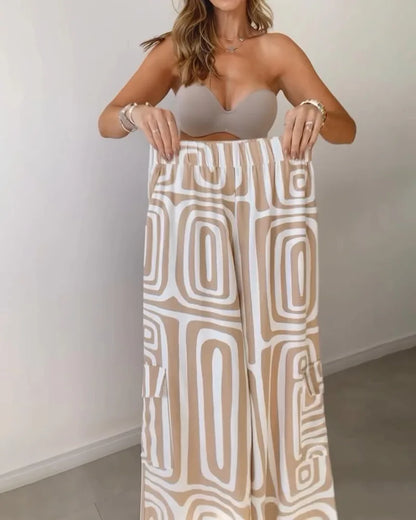 Starlight Bloom Printed Suit Set