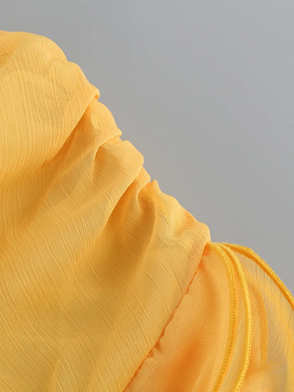 Starlit Allure Strapless Maxi Dress