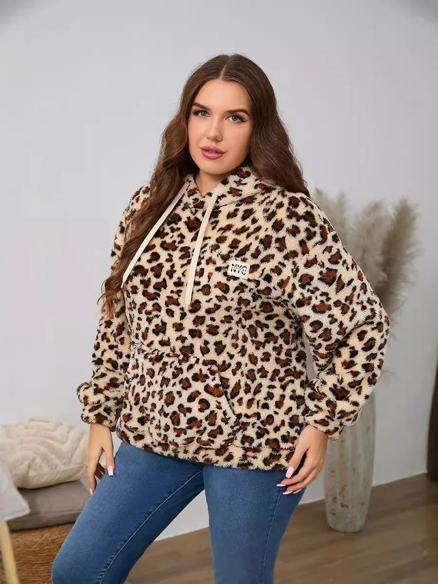 Cozy Hood Oversized Fluffy Hoodie