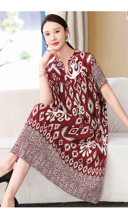 Plus Size Cotton Sleep Dress