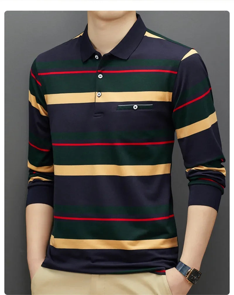 Striped Polo Shirt
