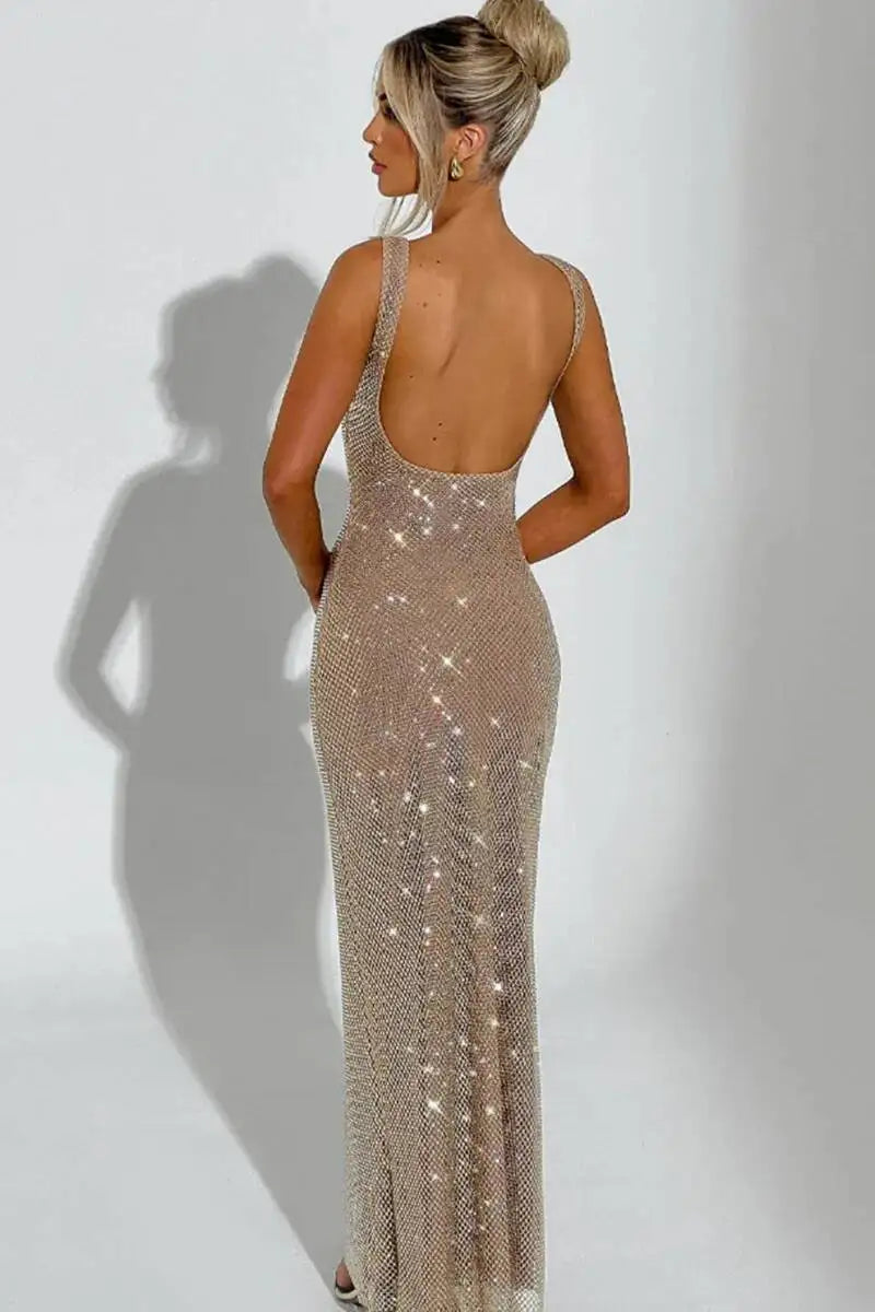 Rianna Sequin Dress