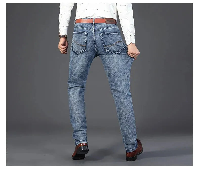 Luxury Slim Fit Stretch Denim Jeans