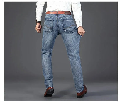 Luxury Slim Fit Stretch Denim Jeans