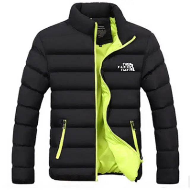 Men’s Warm Parka Winter Coat – Zipper Jacket