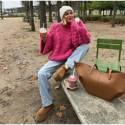 Cordelia Knit Long Sleeve Sweater