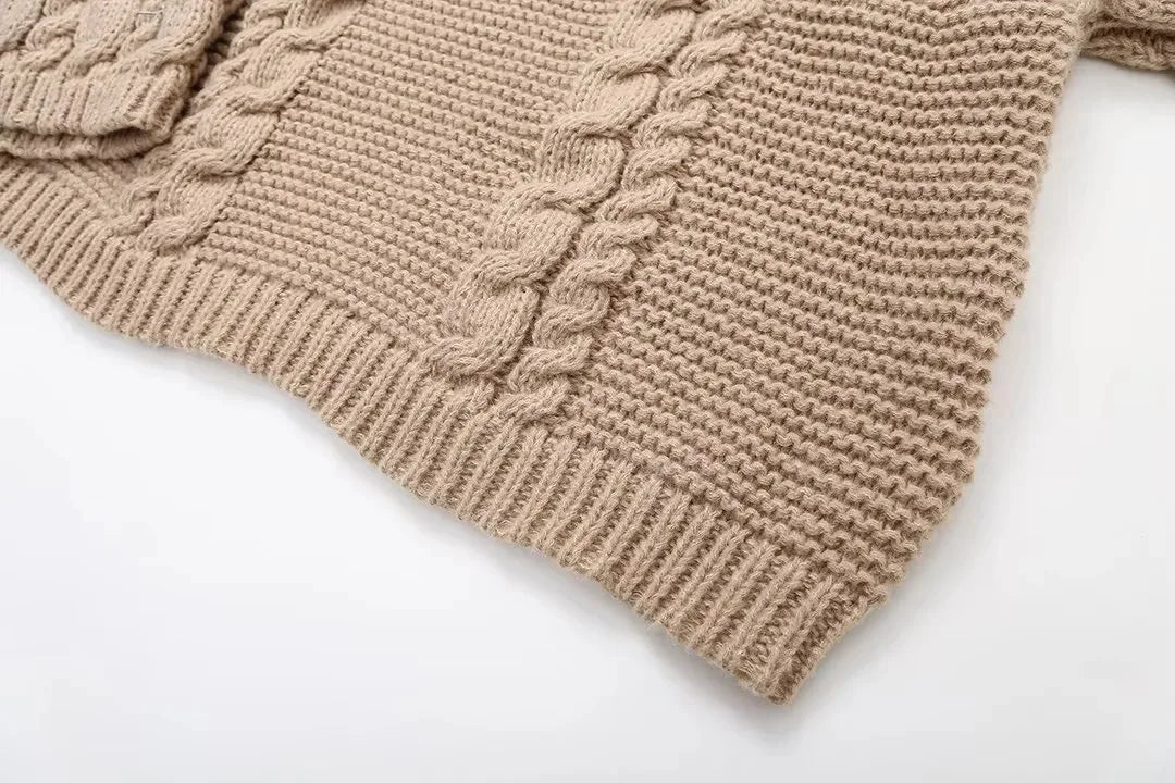 Twist Loom Chunky Knit Pullover Sweater
