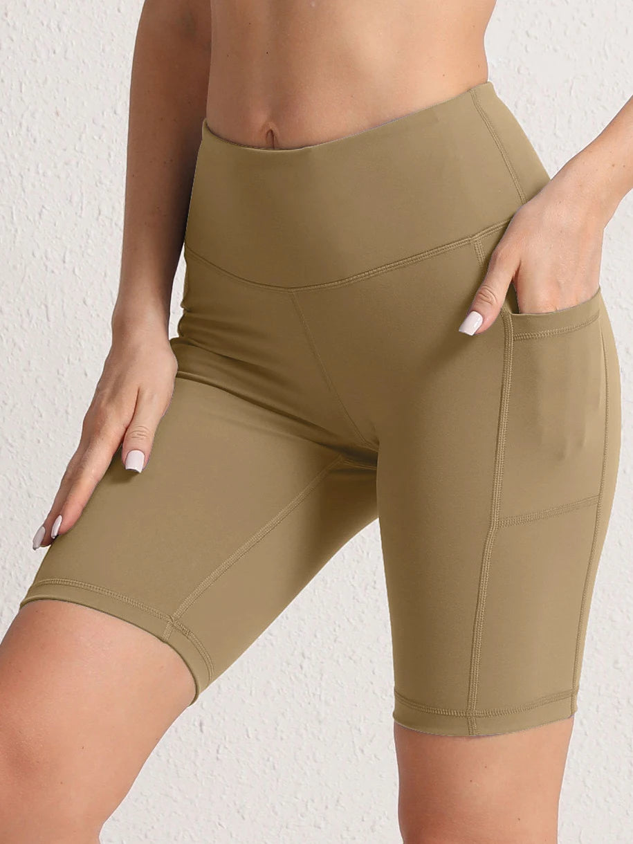 High Waist Gym Shorts