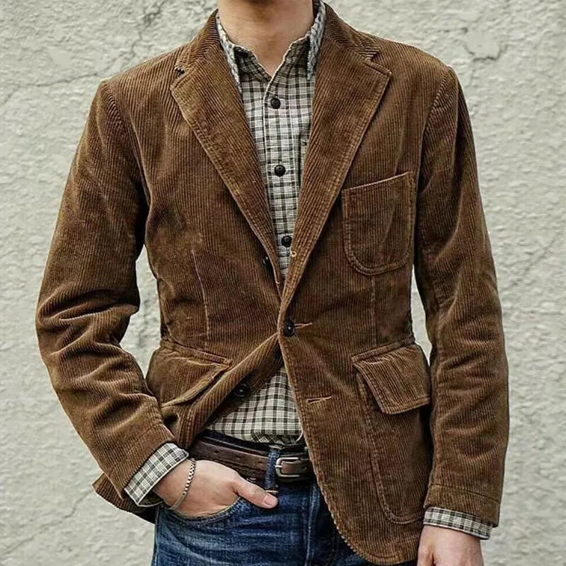 Men's Corduroy Casual Jacket