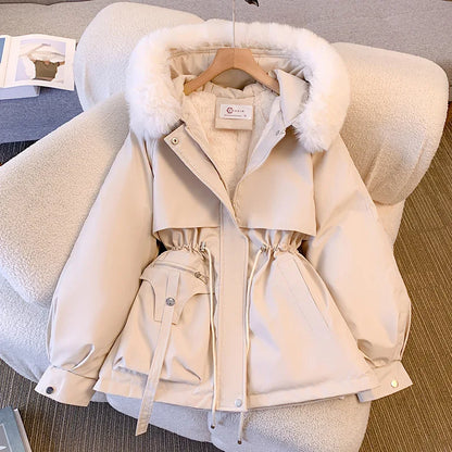 Fleece Lined Puffer Parka