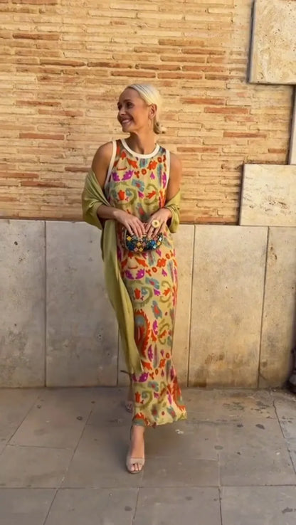 Boho Elegance Two-Piece Dress Set