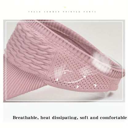 Breathable Elastic Sun Visor Cap
