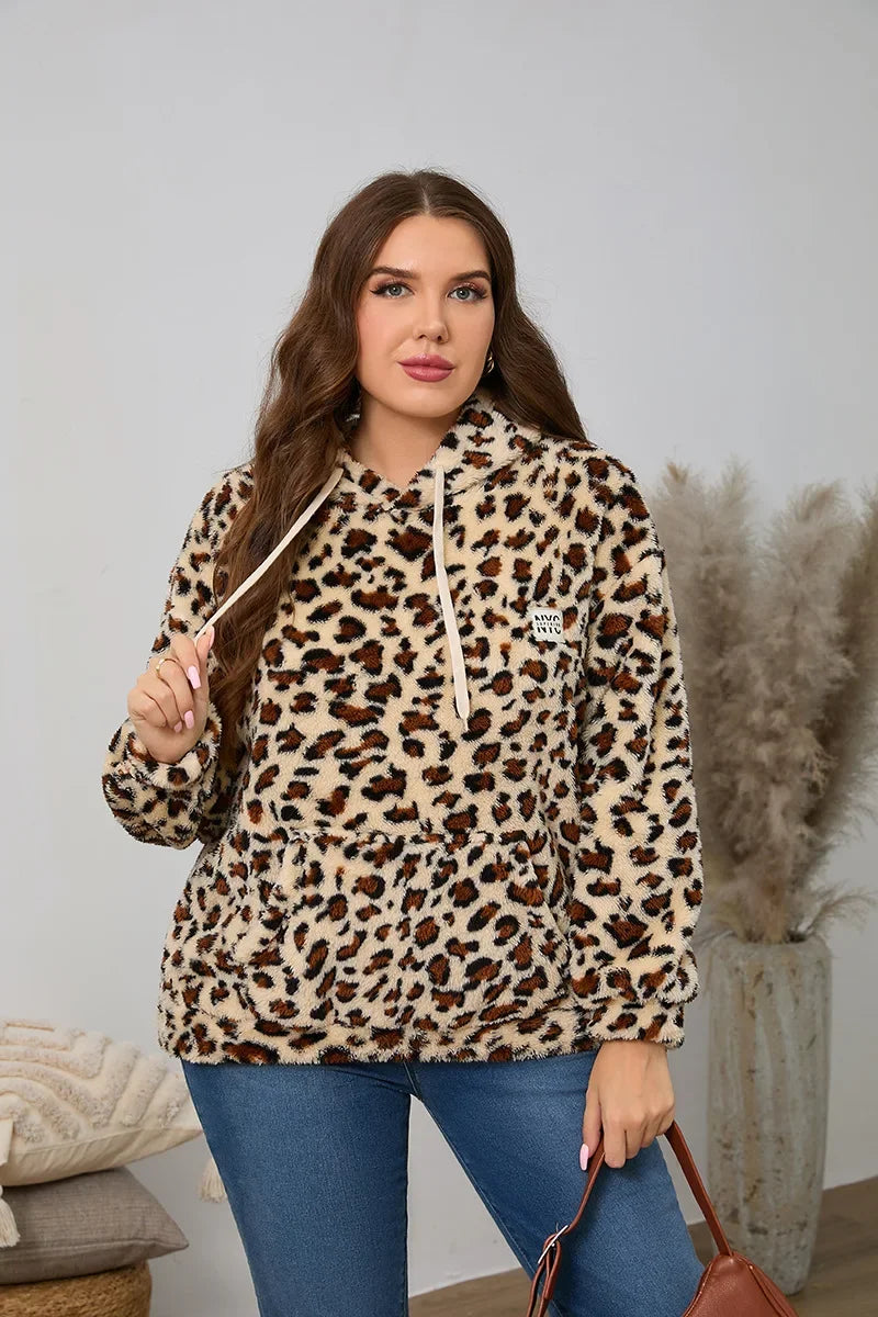 Cozy Hood Oversized Fluffy Hoodie