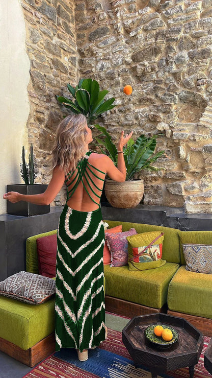 Lace Whisper Printed Spring Dress