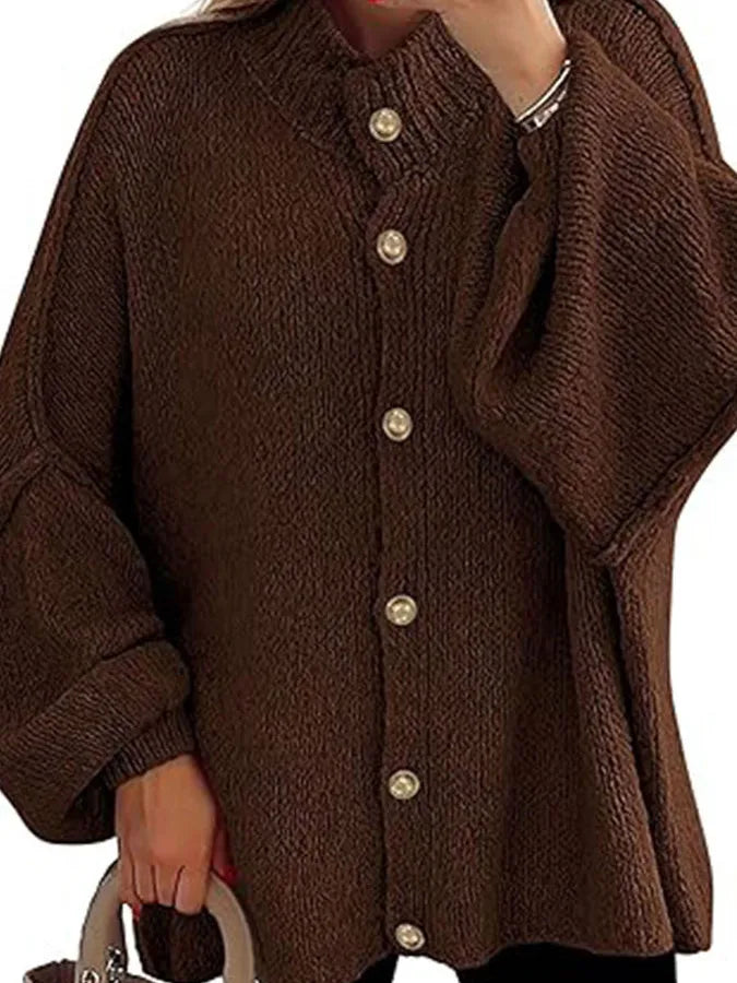 Women’s Loose Long Sleeve Knitted Sweater