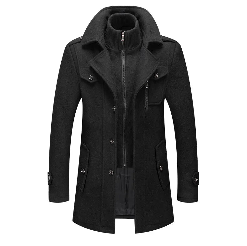 Regent Frost Wool Business Coat