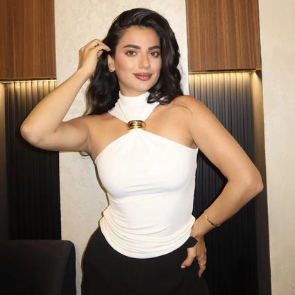 Metal Muse Knit Crop Top