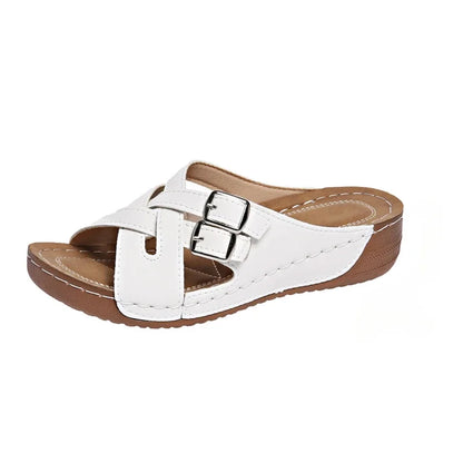 Vintage Wedge Sandals