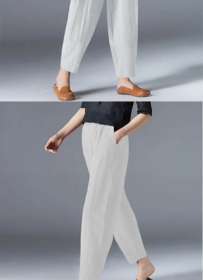 Breezy Ease Cotton Harem Pants