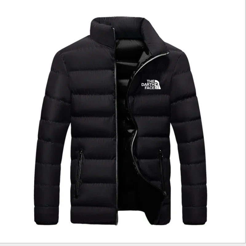 Men’s Warm Parka Winter Coat – Zipper Jacket
