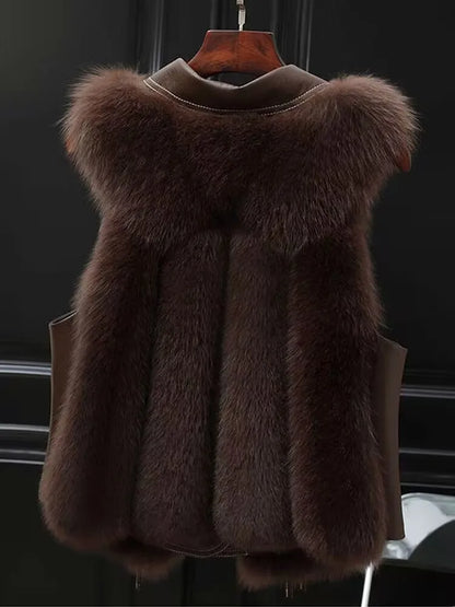 Faux Fur Winter Vest