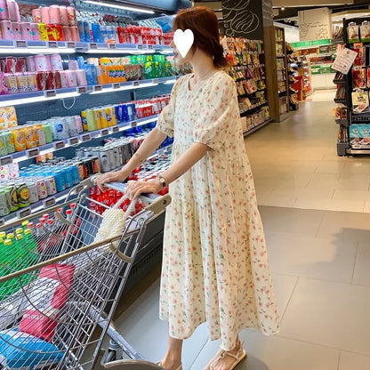 Blossom Ease Plus Midi Dress