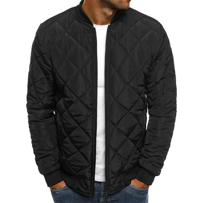 Men's Classic Zipper Winter Jacket
