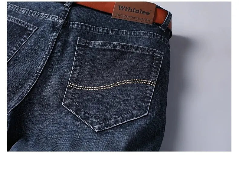 Luxury Slim Fit Stretch Denim Jeans