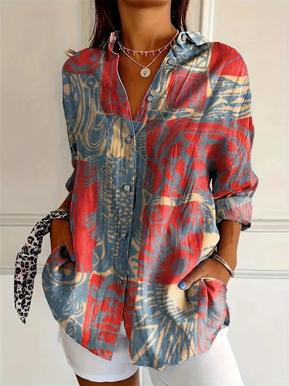 Women's Printed Art Shirt