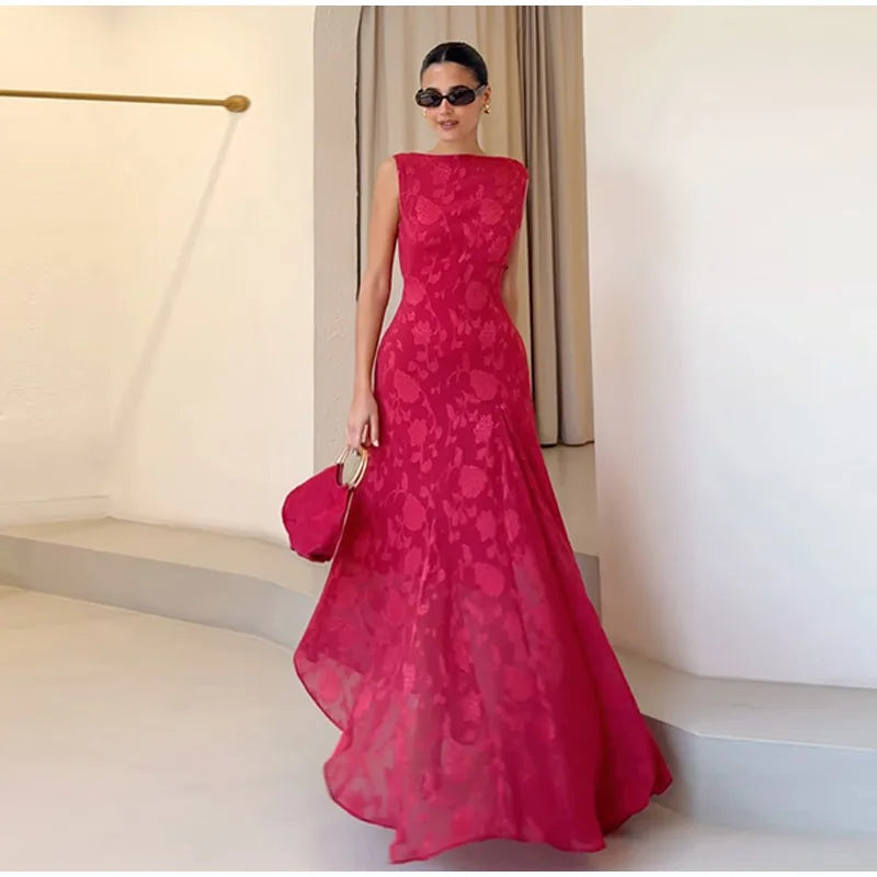 Lace Envy Backless Party Dress