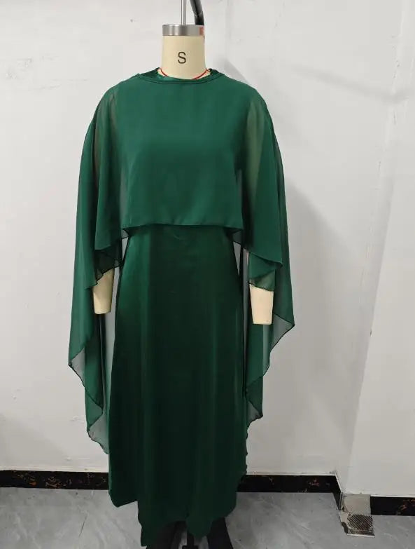 Vintage Charm Batwing Evening Set