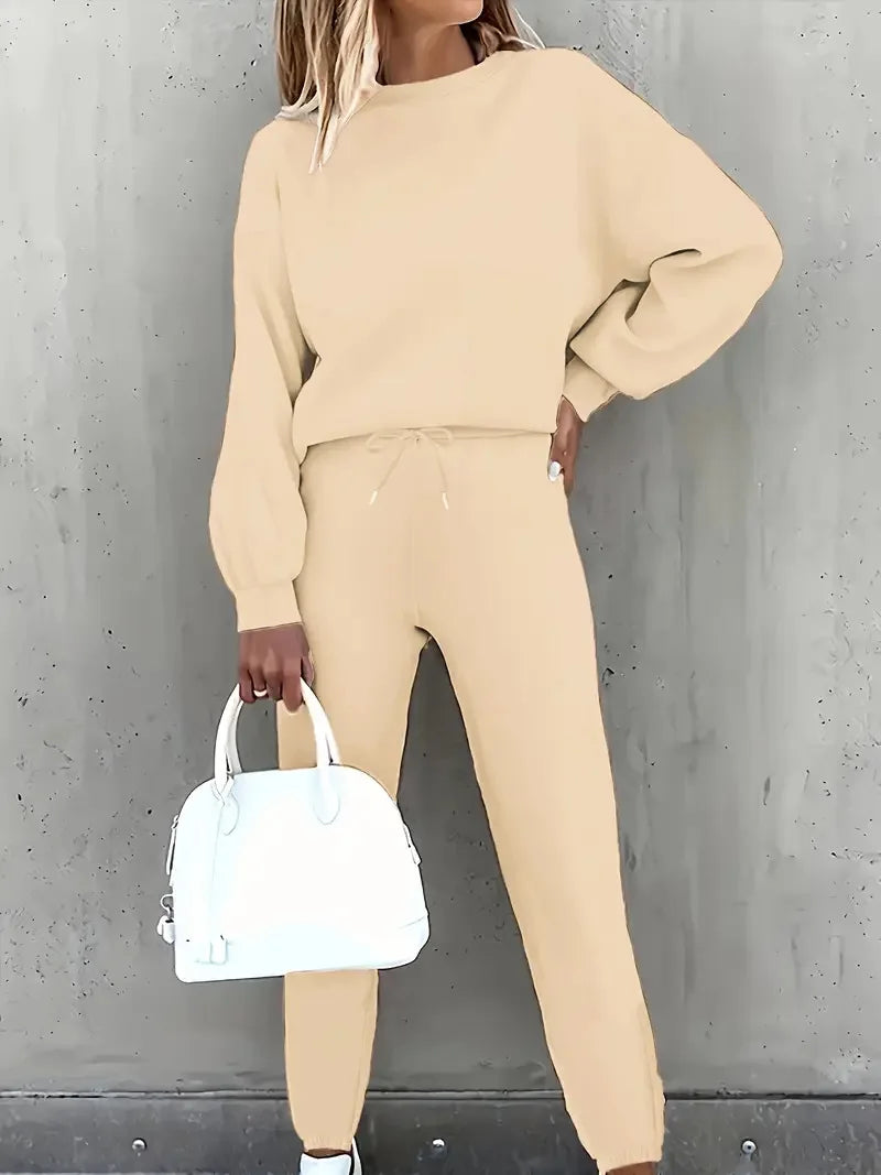 Fashionable Round Neck Sweatshirt