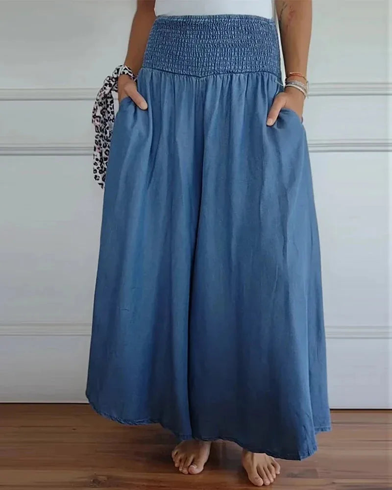 Spring Flow High-Waist Pants