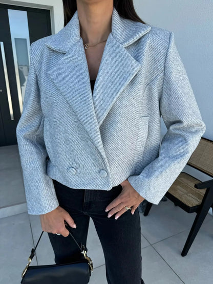 Chic Essence Woolen Suit Jacket