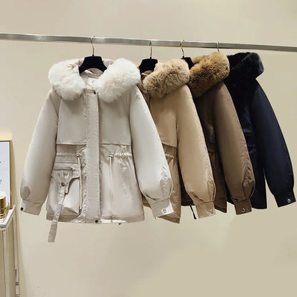 Fleece Lined Puffer Parka