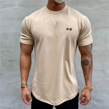 Slim Fit Cotton Gym T-Shirt