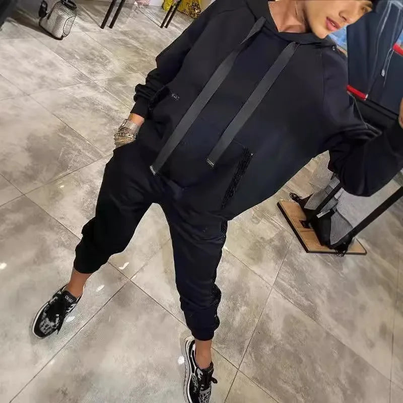 GlimmerFit Sequin Pocket 2-Piece Set