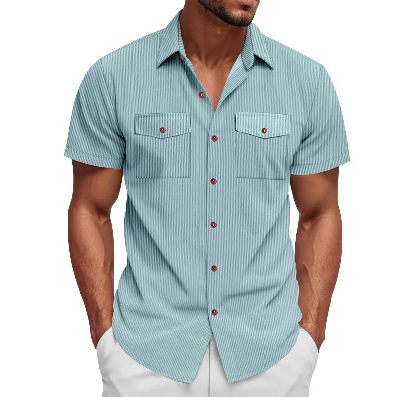 Men’s Corduroy Safari Shirt