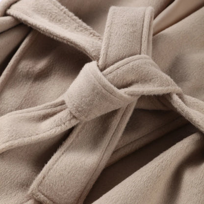 Luxury Woolen Fur Jacket
