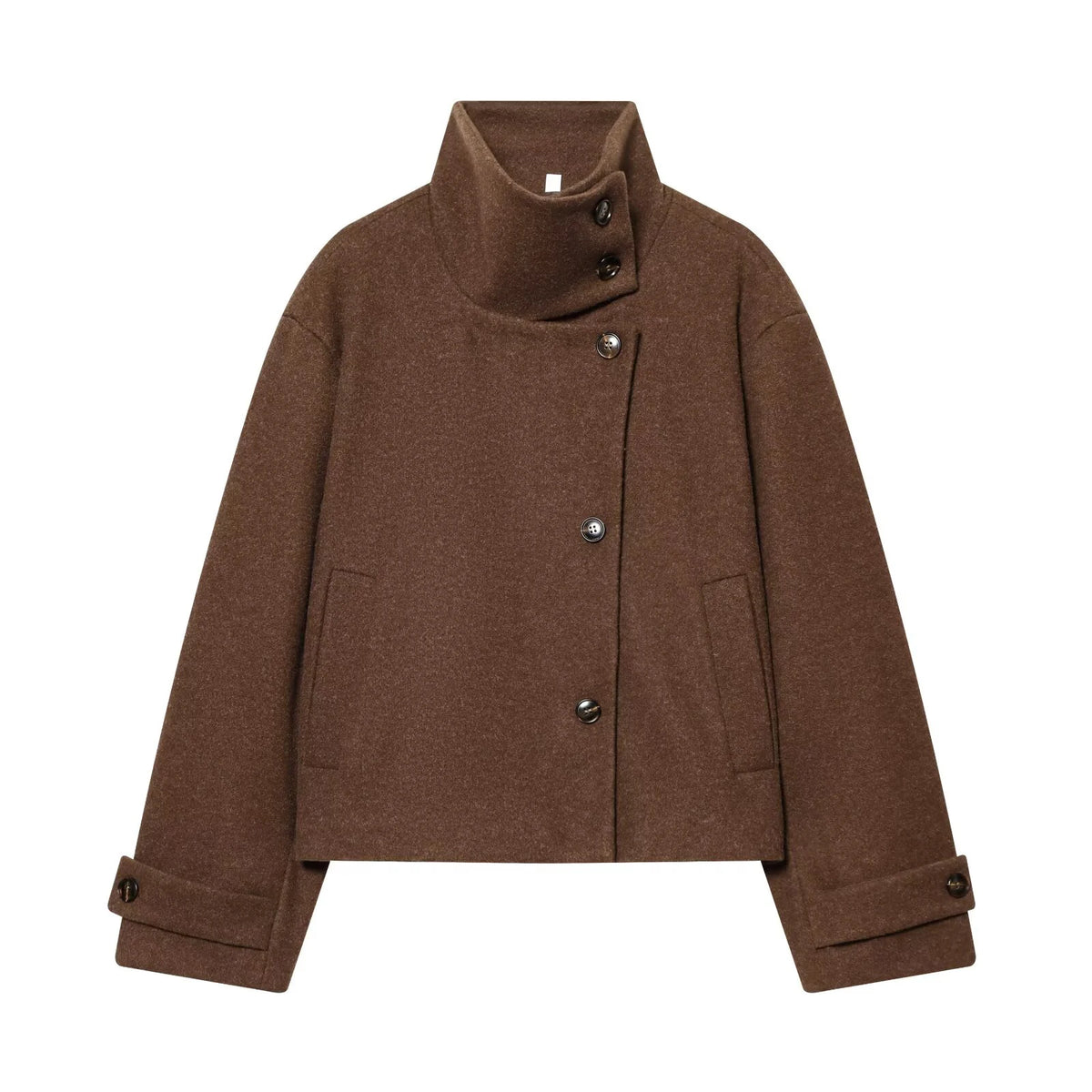 Women's Loose Winter Stand Collar Coat