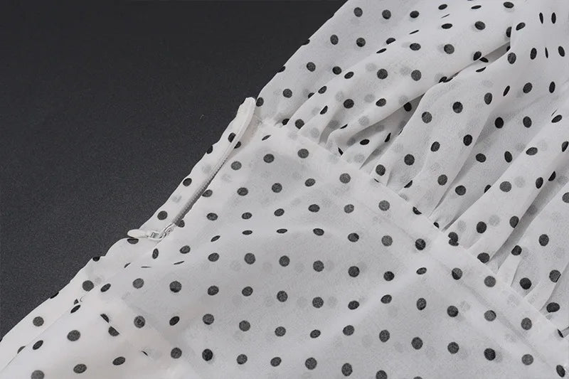 Vintage Charm Polka Dot Dress