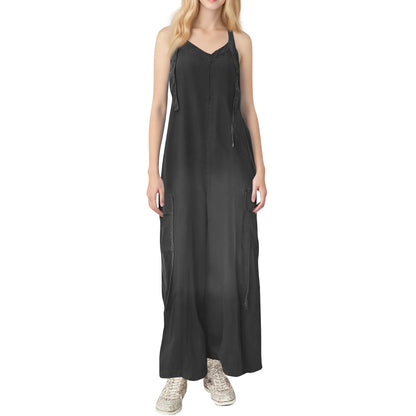 Effortless Charm V-Neck Jumpsuit