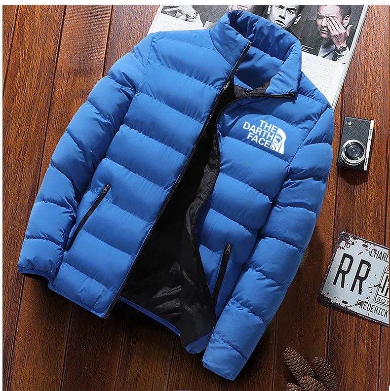 Men’s Warm Parka Winter Coat – Zipper Jacket
