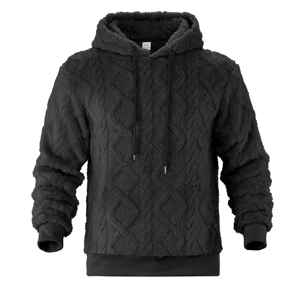 Shadow Weave Luxe Dual Velvet Hoodie